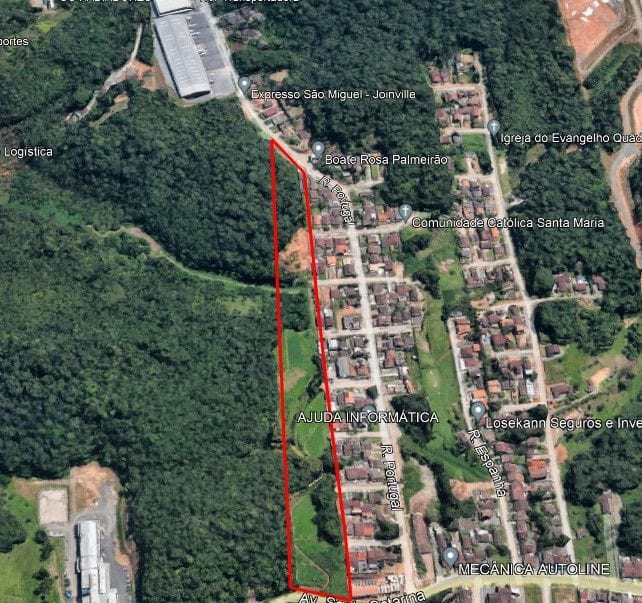 Terreno - localizado em Joinville / Floresta